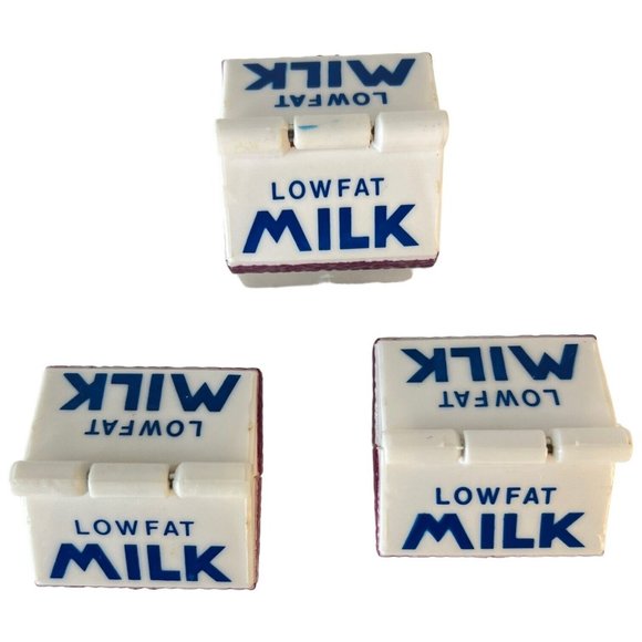 6 McDonald’s Happy Meal Toy Food Fundamentals Changeable Set Milk Apple Steak - Picture 6 of 16